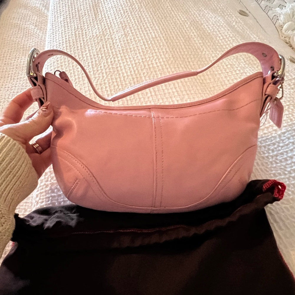 New small Coach purse only used a couple times